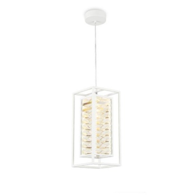 Ambrella Подвесной светильник с хрусталем TR5042 WH/CL белый/прозрачны E14/1 max 40W 180*180*760