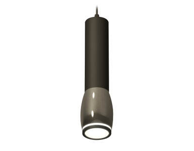 Ambrella Комплект подвесного светильника с акрилом XP1123002 DCH/SBK/FR черный хром/черный песок/белый матовый MR16 GU5.3 (A2302, C6356, A2010, C1123,