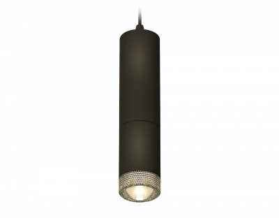 Ambrella Комплект подвесного светильника с композитным хрусталем XP6313001 SBK/CL черный песок/прозрачный MR16 GU5.3 (A2302, C6343, A2061, C6313, N615