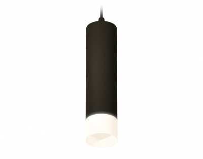 Ambrella Комплект подвесного светильника с акрилом XP6356005 SBK/FR черный песок/белый матовый MR16 GU5.3 (A2302, C6356, N6252)