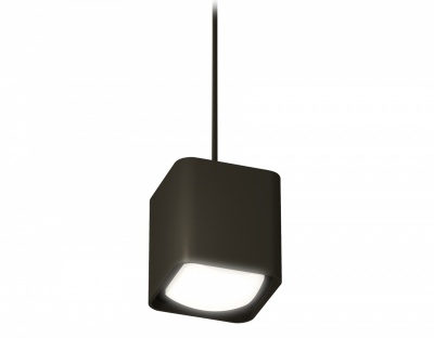 Ambrella Комплект подвесного светильника с акрилом XP7841002 SBK/FR черный песок/белый матовый MR16 GU5.3 (A2311, C7841, N7756)